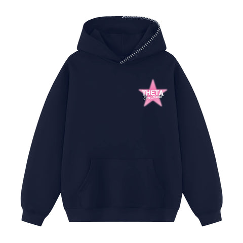 Star Council Exec Hood Stitch Sorority Hoodie