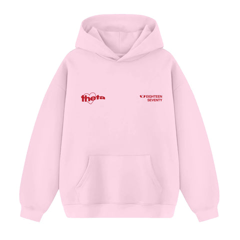 Lover Girl Pink Sorority Hoodie