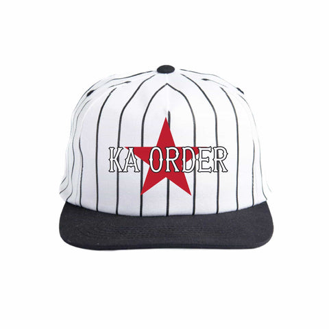 Cosmic Crimson Embroidered Fraternity Hat