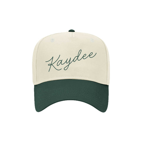 Hand Written Embroidered Sorority Hat