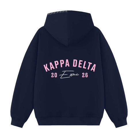 Rose Arc Exec Hood Stitch Sorority Hoodie