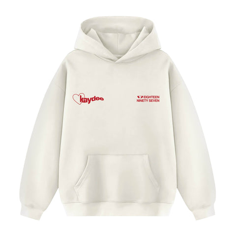 Lover Girl Cream Sorority Hoodie