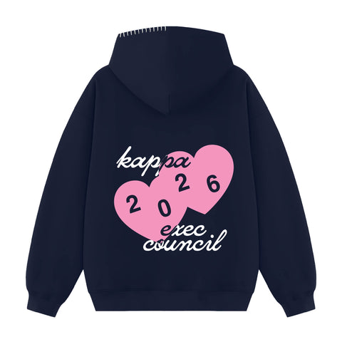 Love From Exec Hood Stitch Sorority Hoodie