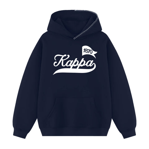 Campus Spirit Hood Stitch Sorority Hoodie