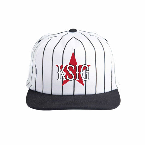 Cosmic Crimson Embroidered Fraternity Hat