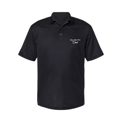 Back 9 Dad Embroidered Fraternity Polo