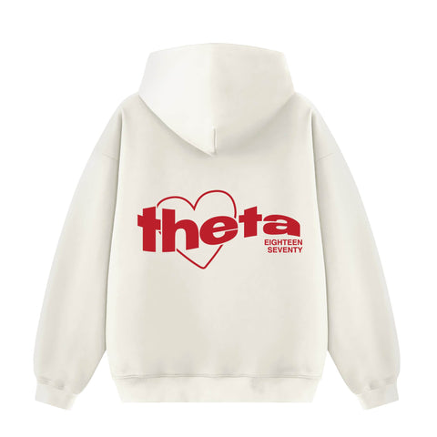 Lover Girl Cream Sorority Hoodie
