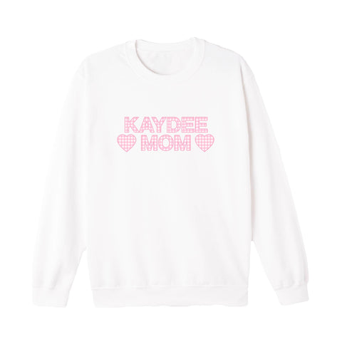 Picnic With Mom Printed Sorority Crewneck