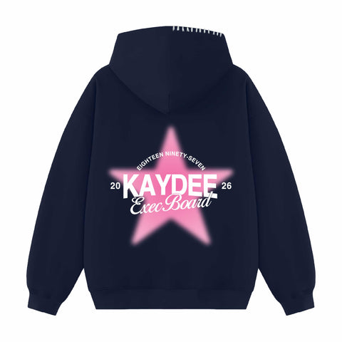 Star Council Exec Hood Stitch Sorority Hoodie