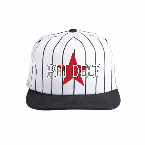 Cosmic Crimson Embroidered Fraternity Hat