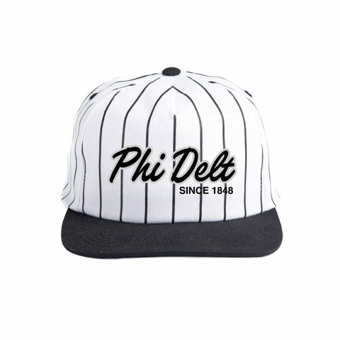 Silver and Black Embroidered Fraternity Hat (Bulk Order)