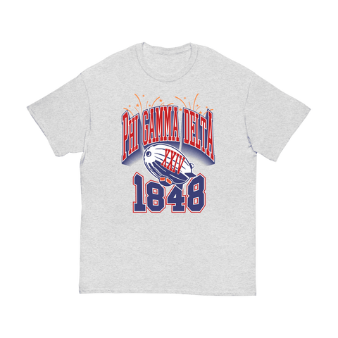 A Good Year Fraternity Tee-Phi Gamma Delta-M-gray