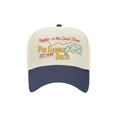Reel Good Embroidered Fraternity Hat