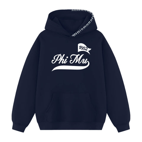 Campus Spirit Hood Stitch Sorority Hoodie