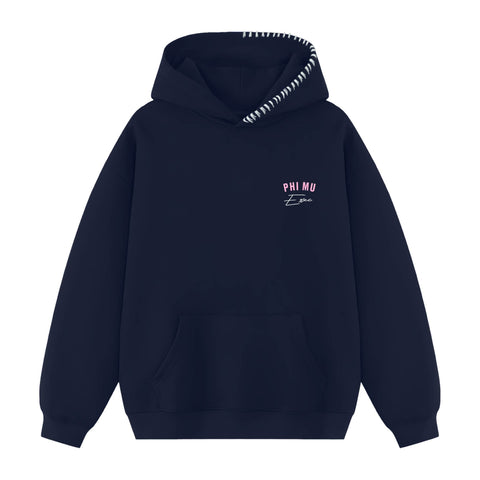 Rose Arc Exec Hood Stitch Sorority Hoodie