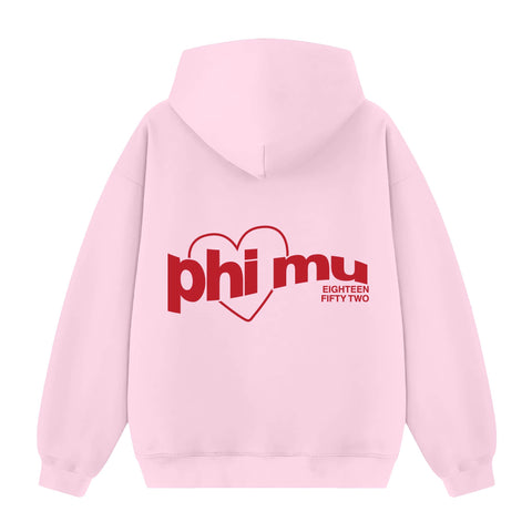 Lover Girl Pink Sorority Hoodie