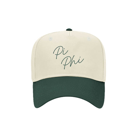 Hand Written Embroidered Sorority Hat