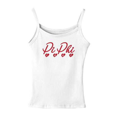 Sweetlife White Sorority Tank