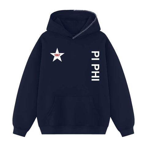 Rally Star Hood Stitch Sorority Hoodie