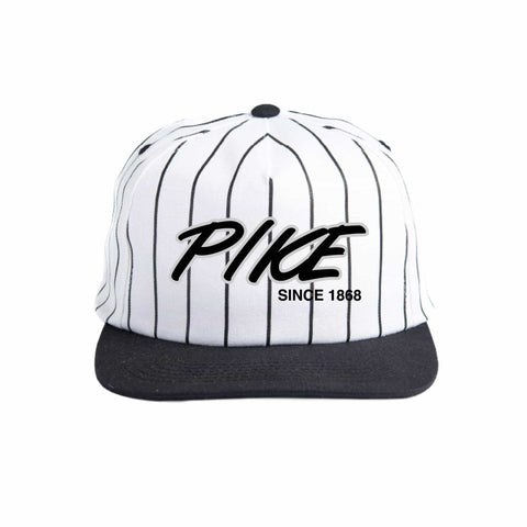 Silver and Black Embroidered Fraternity Hat