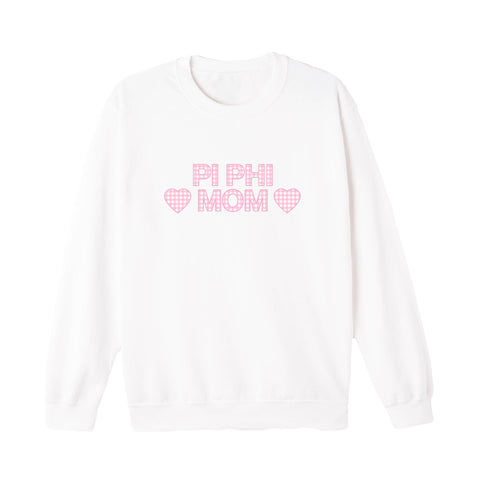 Picnic With Mom Printed Sorority Crewneck