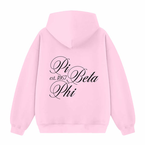 Secret Script Sorority Hoodie