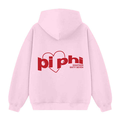 Lover Girl Pink Sorority Hoodie