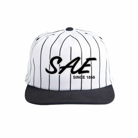Silver and Black Embroidered Fraternity Hat