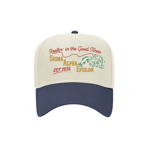 Reel Good Embroidered Fraternity Hat