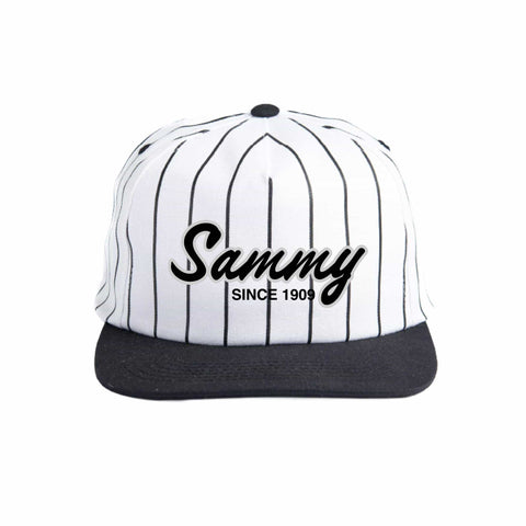 Silver and Black Embroidered Fraternity Hat