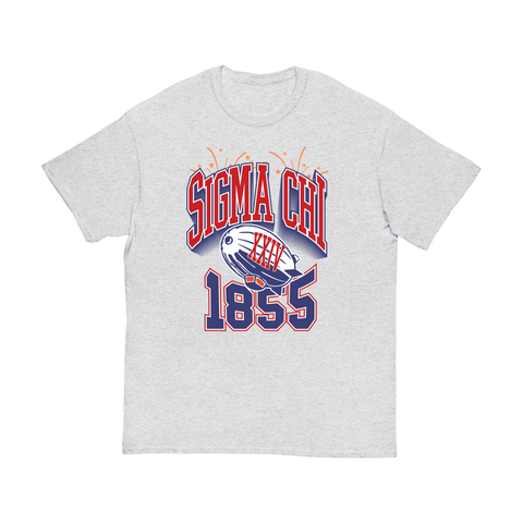 A Good Year Fraternity Tee-Sigma Chi-M-gray