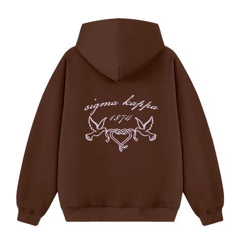 Sigma Kappa Dove Love Sorority Hoodie