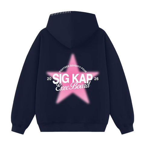 Star Council Exec Hood Stitch Sorority Hoodie