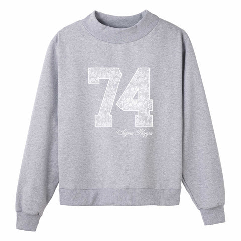 Lace League Sorority Mock Neck