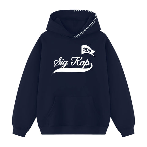 Campus Spirit Hood Stitch Sorority Hoodie