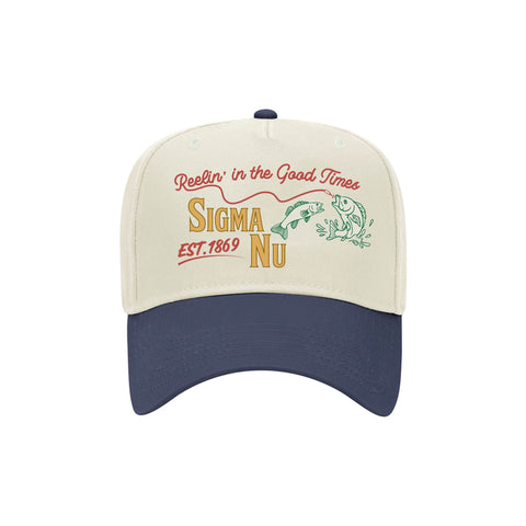 Reel Good Embroidered Fraternity Hat