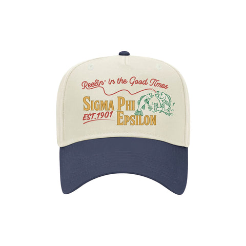 Reel Good Embroidered Fraternity Hat