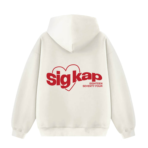 Lover Girl Cream Sorority Hoodie