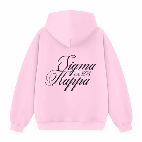 Secret Script Sorority Hoodie