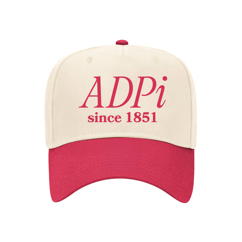 Simple Elegance Embroidered Sorority Hat