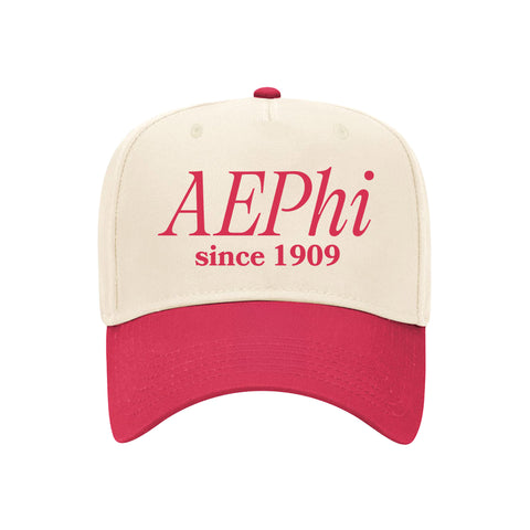 Simple Elegance Embroidered Sorority Hat