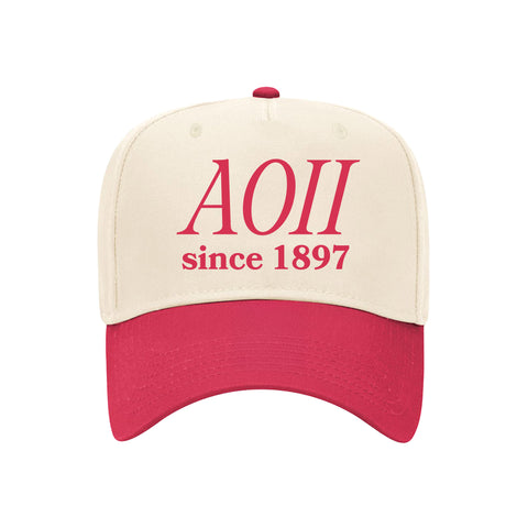 Simple Elegance Embroidered Sorority Hat