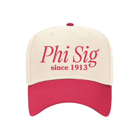 Simple Elegance Embroidered Sorority Hat