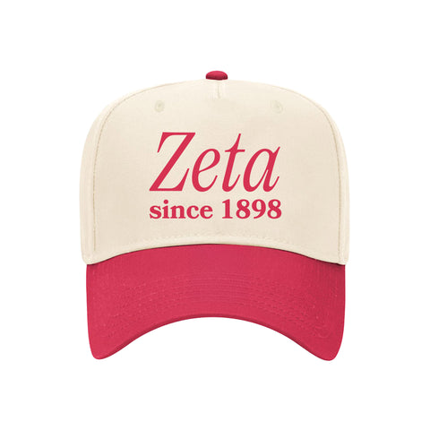Simple Elegance Embroidered Sorority Hat