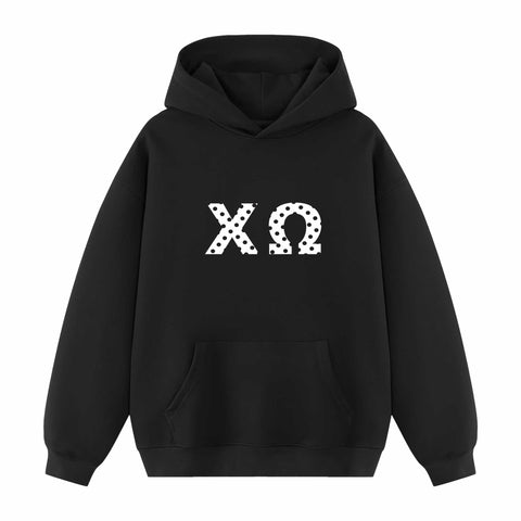 Spot On Printed Sorority Hoodie