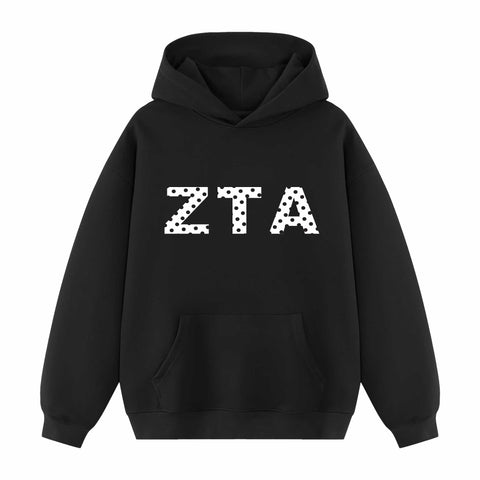 Spot On Printed Sorority Hoodie