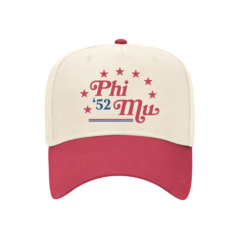 Stars and Stripes Embroidered Sorority Hat