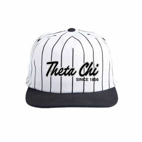 Silver and Black Embroidered Fraternity Hat