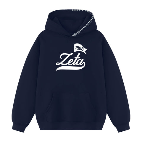 Campus Spirit Hood Stitch Sorority Hoodie