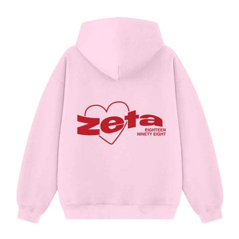 Lover Girl Pink Sorority Hoodie